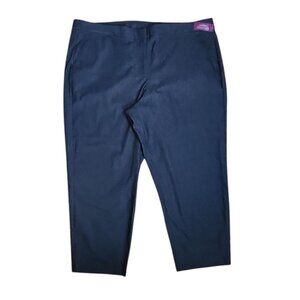 Lane Bryant Pants Womens Plus Size 28 Blue Madison Ankle New NWT Career Business